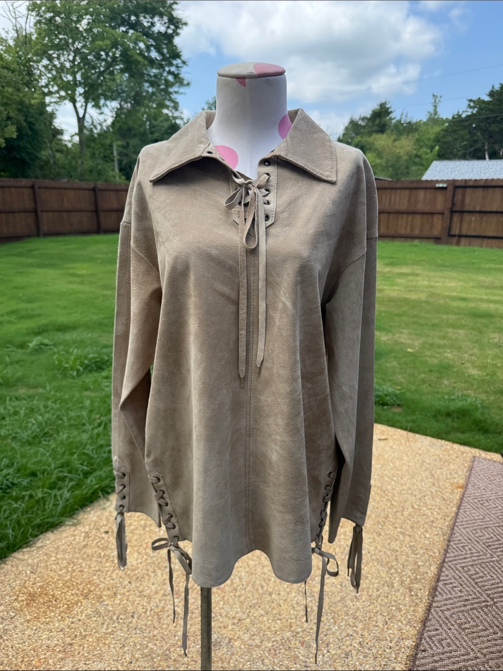 Westbury Faux Suede Top. 
LAST CALL!